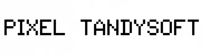 Pixel Tandysoft  नि: शुल्क फ़ॉन्ट्स डाउनलोड