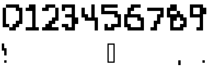Pixel-This Font OTHER CHARS