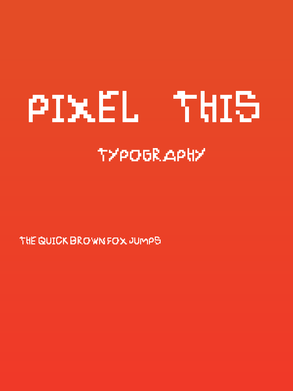 Pixel-This Poster