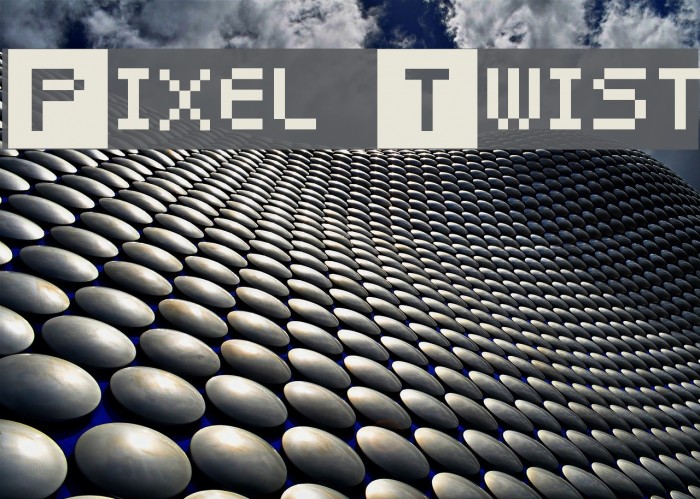 Pixel Twist Font examples
