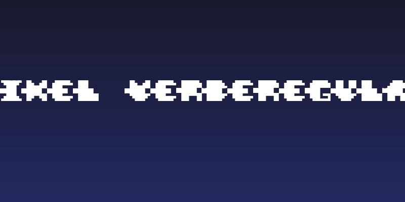 Pixel VerdeRegular Social Header