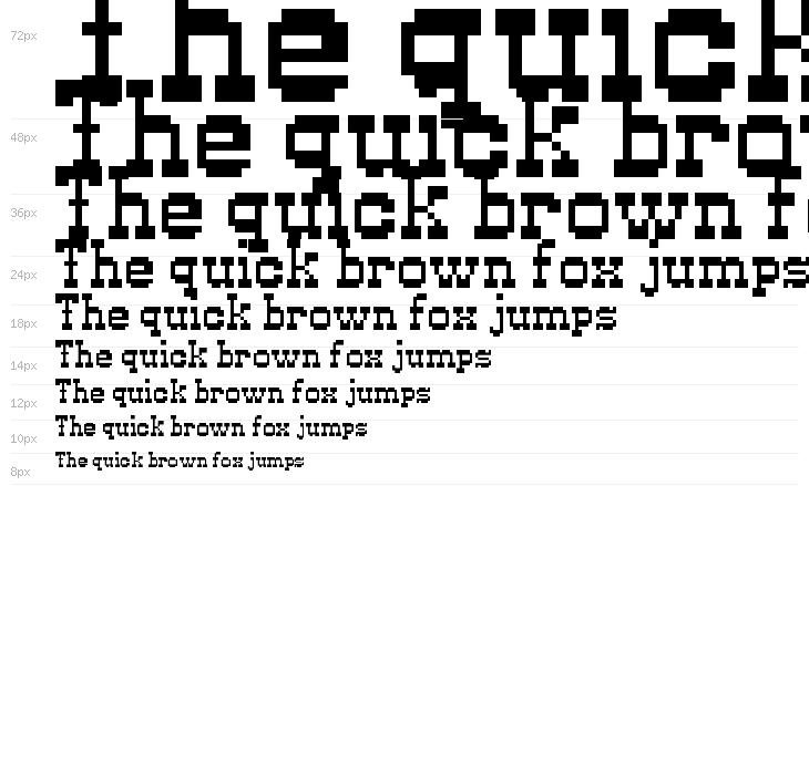 Pixel-Western Regular Waterfall