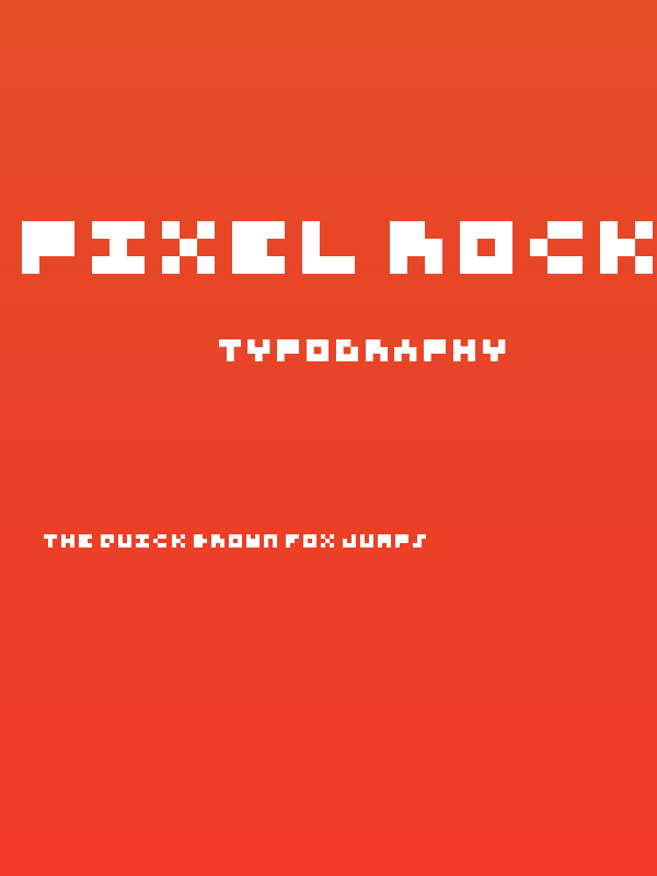 Pixel rocks Regular Poster