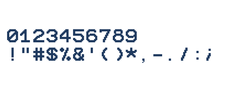 Pixel12x10Mono Other Characters