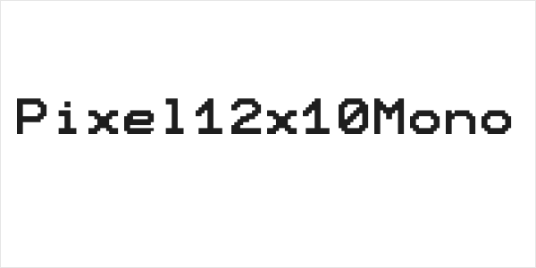 Pixel12x10Mono Logo