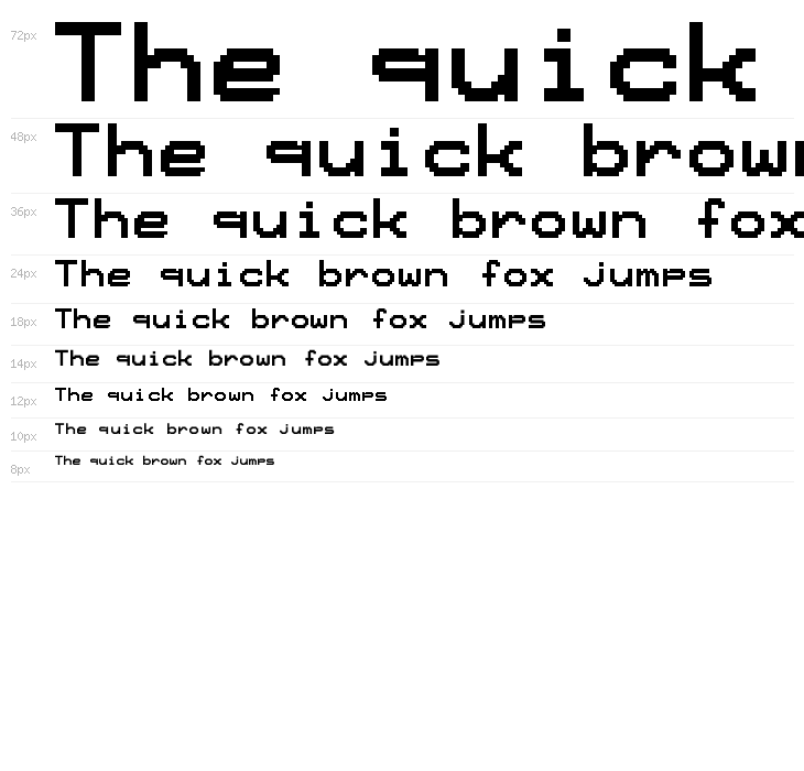 Pixel12x10Mono Waterfall