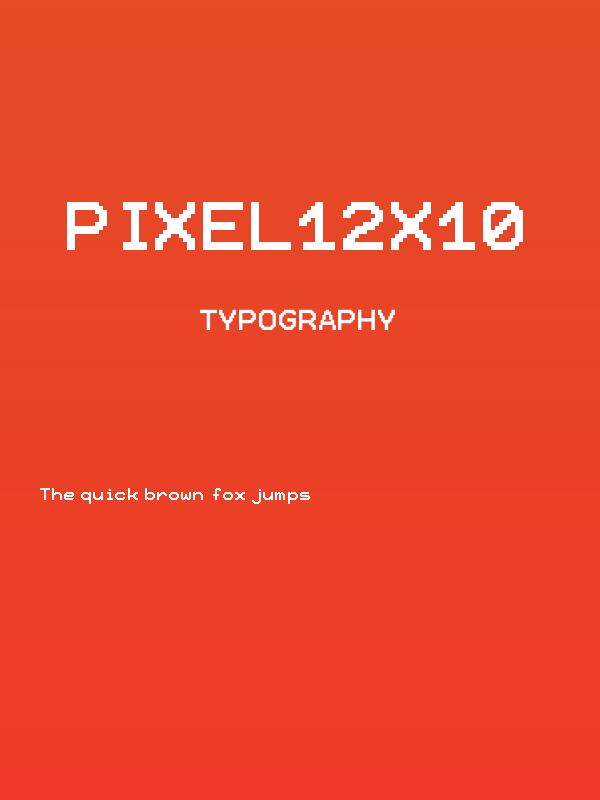 Pixel12x10 Poster
