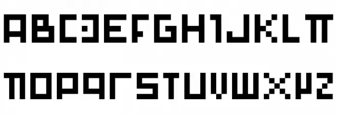 PixelBoy 字体 大写