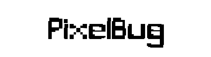 PixelBug  baixar fontes gratis