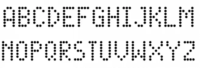 PixelBus Regular Polices MAJUSCULES