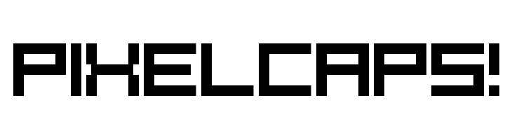 PixelCaps! Font