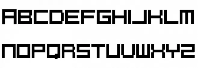 PixelCaps! Font Litere mari