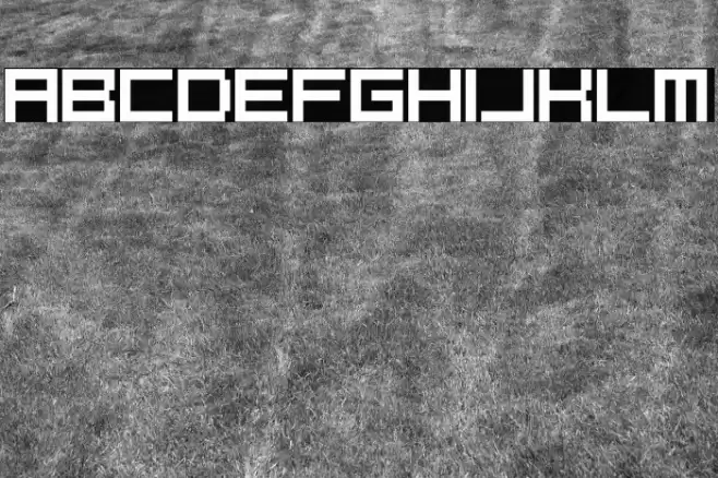 PixelCaps! Font examples