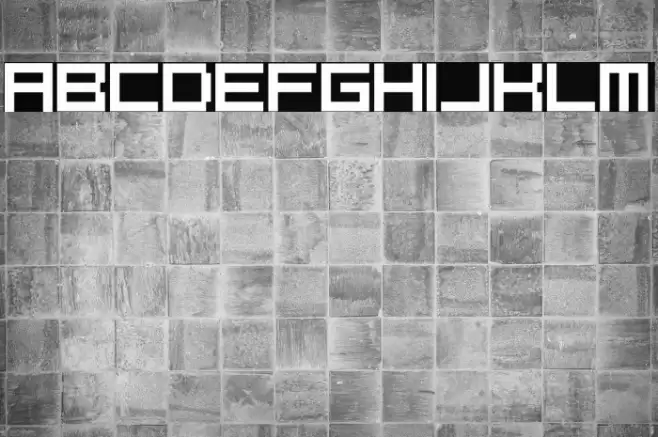 PixelCaps! Font examples