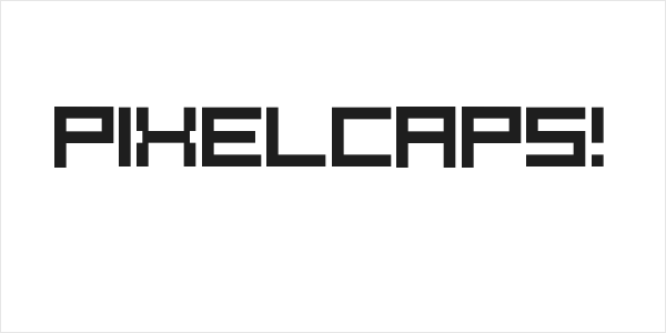 PixelCaps! Logo