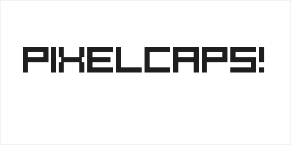 PixelCaps! Logo