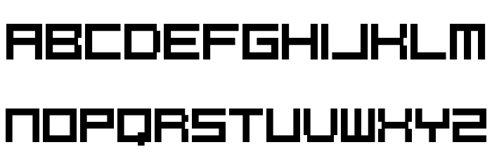 PixelCaps! Font LOWERCASE