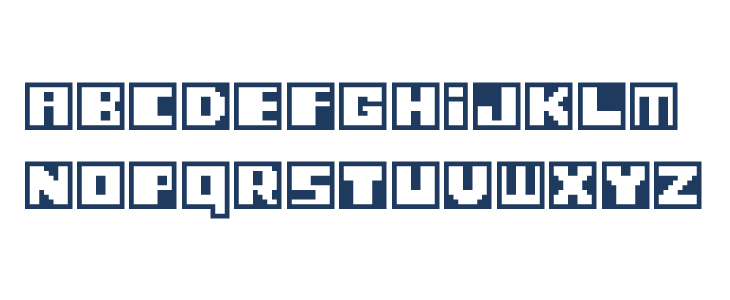 PixelCards Lowercase