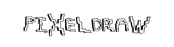 PixelDraw  les polices de caractères gratuit tlcharger