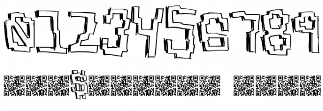 PixelDraw Font OTHER CHARS