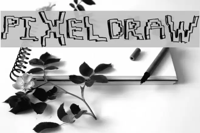 PixelDraw Font examples