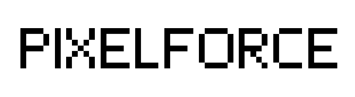 PixelForce Font