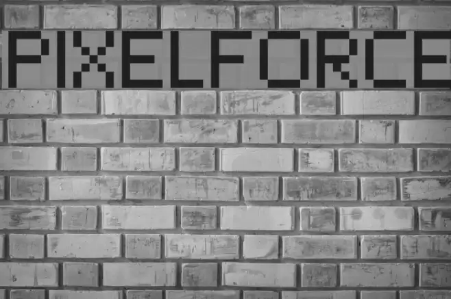 PixelForce Font examples