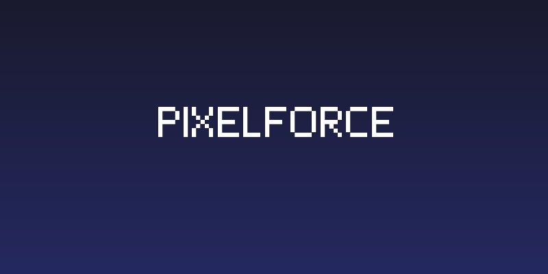 PixelForce Social Header
