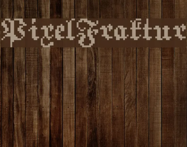 PixelFraktur Example 2