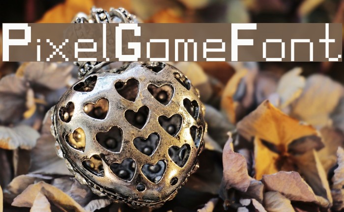 PixelGameFont Font examples