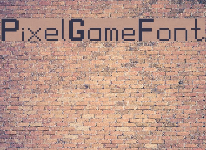 PixelGameFont Font examples