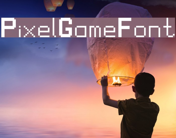 PixelGameFont Font examples