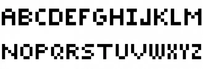 PixelMadness Polices MAJUSCULES