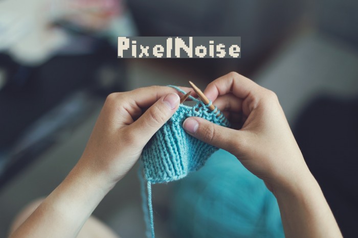 PixelNoise Font examples