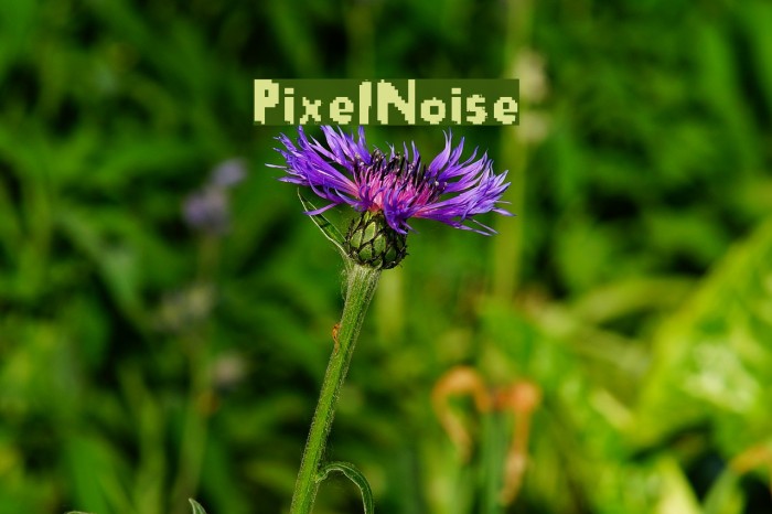 PixelNoise Font examples