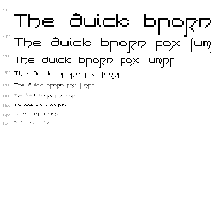 PixelOldEnglish Regular Waterfall