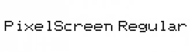 PixelScreen Regular  baixar fontes gratis