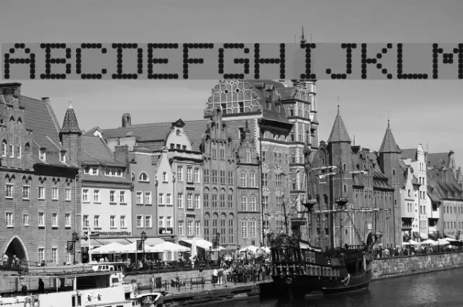 PixelScreen Regular Font examples