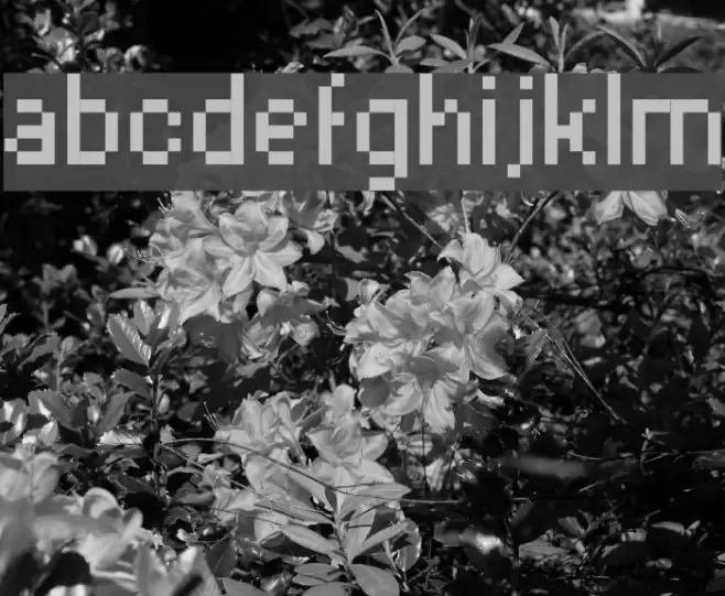 PixelSix00 Font examples