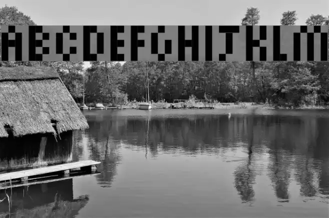 PixelSix14 Font examples