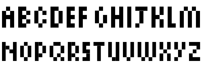 PixelSix14 Font LOWERCASE
