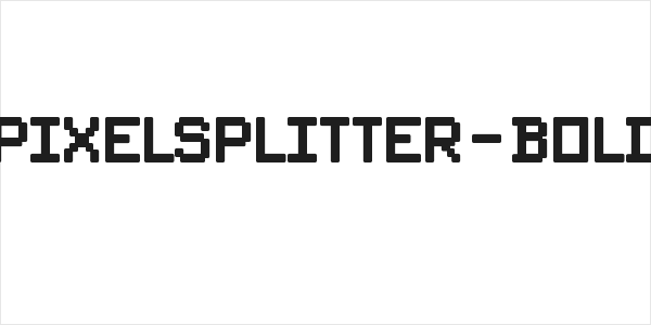 PixelSplitter-Bold Logo