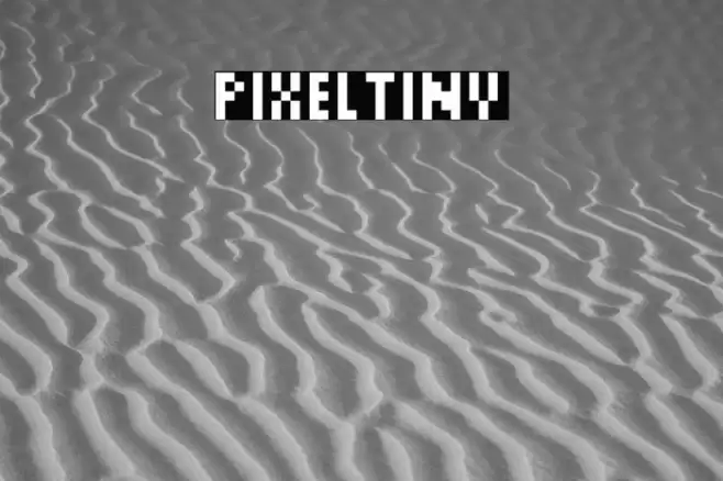 PixelTiny Font examples