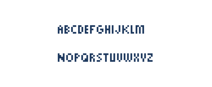 PixelTiny Lowercase