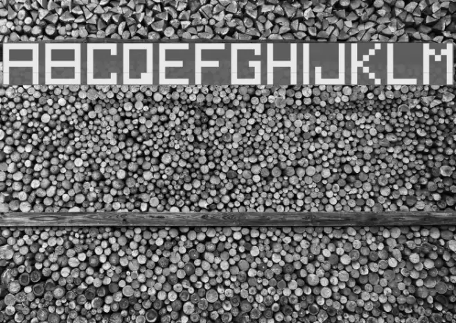 PixelYourLife Font examples