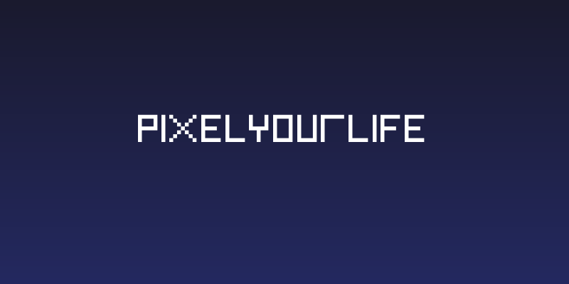 PixelYourLife Social Header