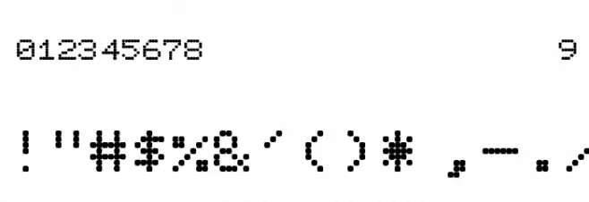 Pixel_Screen_Font-Light Font Alte caractere