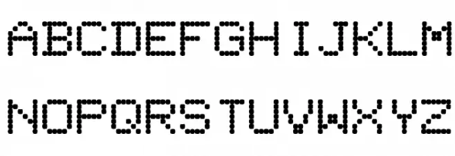Pixel_Screen_Font-Light Polices MAJUSCULES