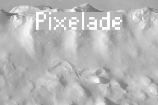 Pixelade خط examples