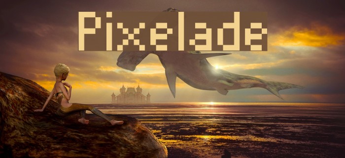 Pixelade Font examples